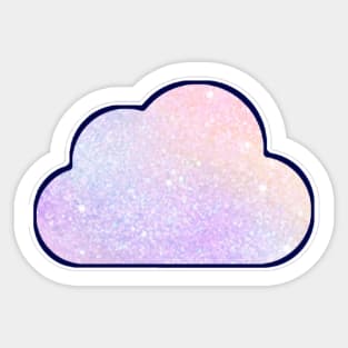 Silver lining Sticker